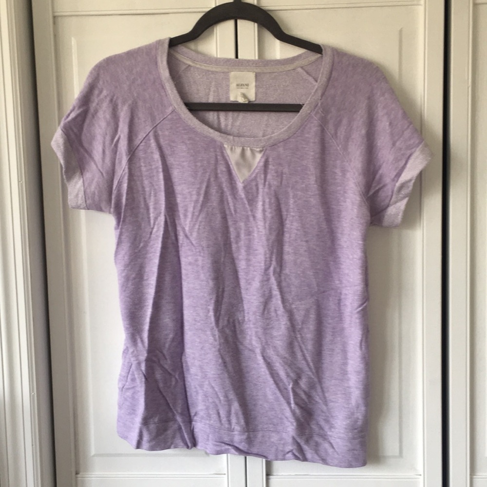purple tee